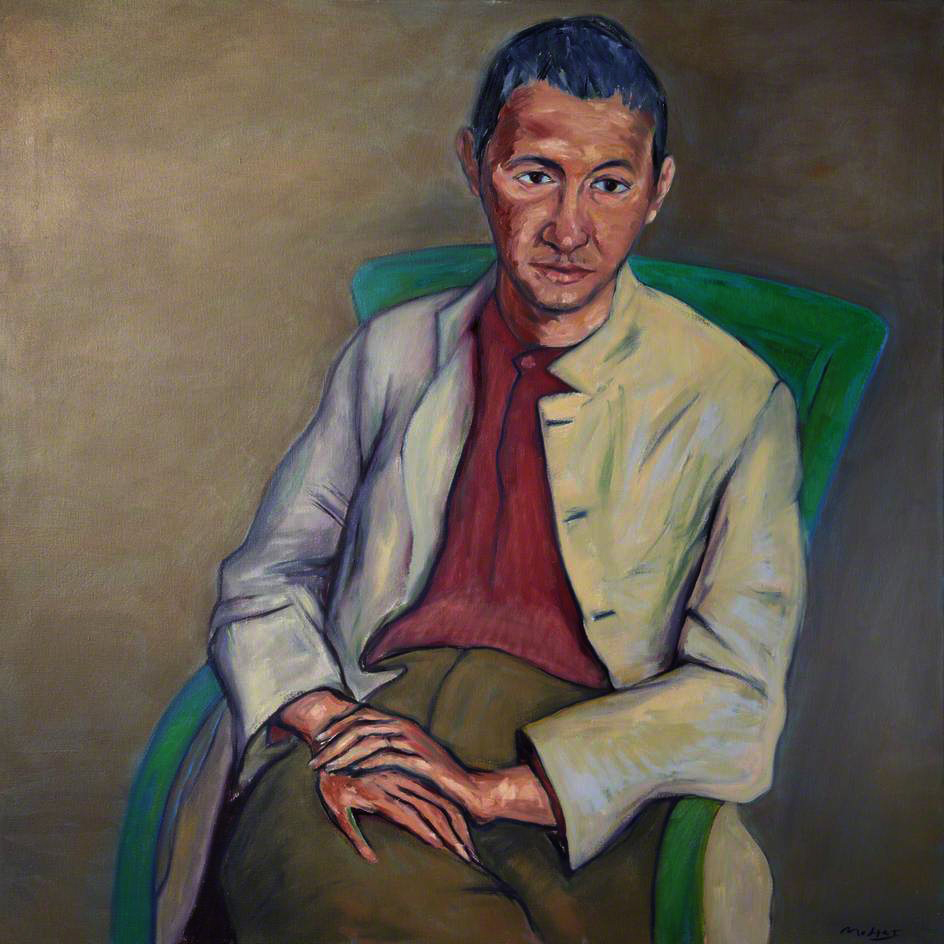 Timothy Hyman (b.1946) by Alexander Moffat Oil on Canvass 1987
