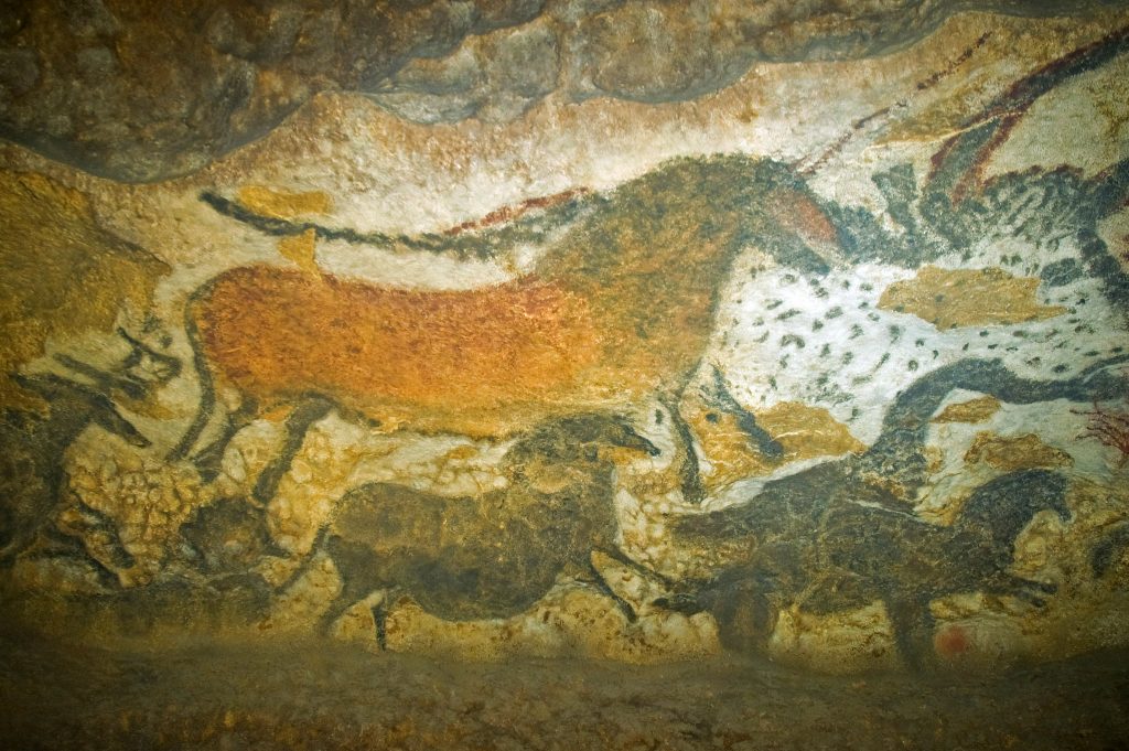 Cro-Magnon Cave Painting -  Lascaux II by Jack Versloot (2008)