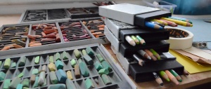 Pastel at the Essential School of Painting ©Alison Harper
