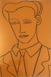 Head of a Young Man by Adrian Wiszniewski RSA Pastel on paper_edited-1