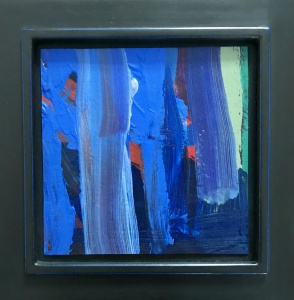 Untitled Blue by Johanna Melvin Oil on canvas 2011