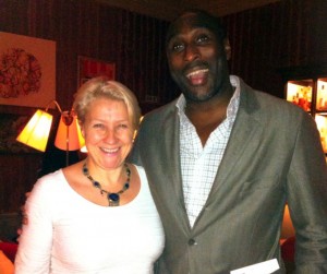 Alison Harper and Sol Campbell (Ex-Footballer- Arsenal FC & England)