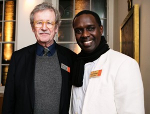 Sir Christopher Frayling Chair Art Council and  Andrew Wamae